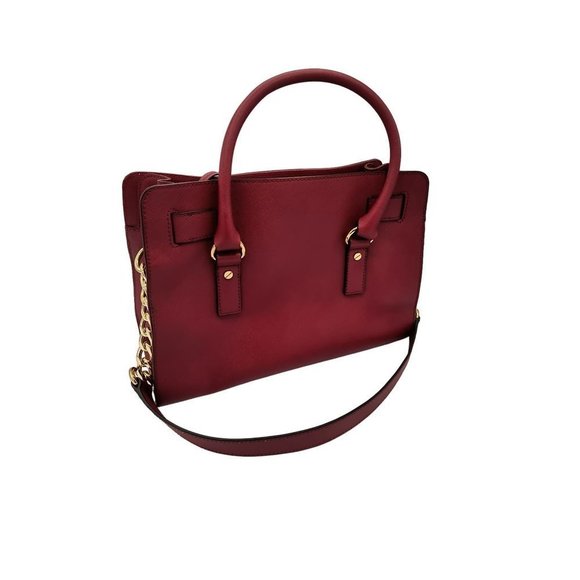 MICHAEL Michael Kors Hamilton Large‎ East-West Leather Satchel Bag - Picture 7 of 10